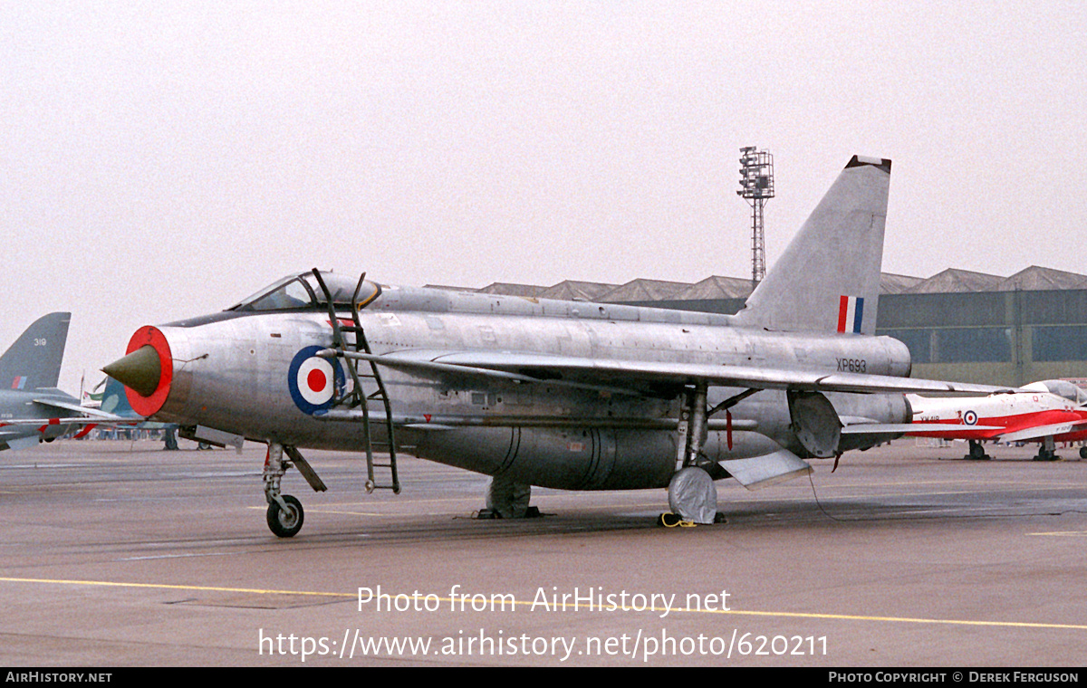 Aircraft Photo of XP693 | English Electric Lightning F6 | UK - Air Force | AirHistory.net #620211