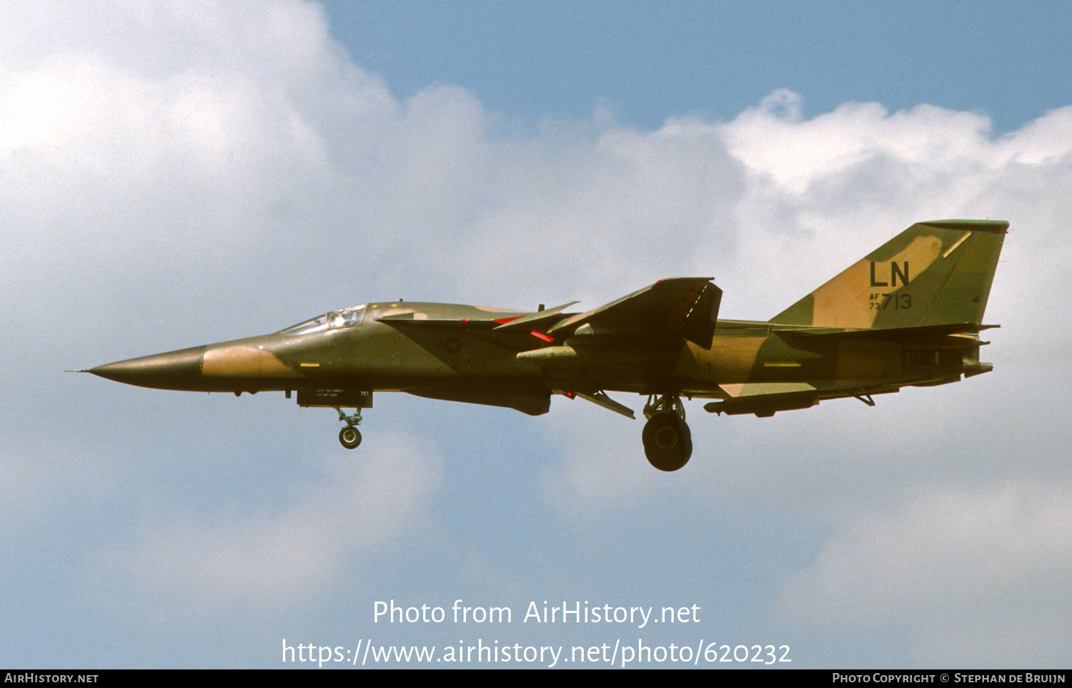 Aircraft Photo of 73-0713 / AF73-713 | General Dynamics F-111F Aardvark | USA - Air Force | AirHistory.net #620232