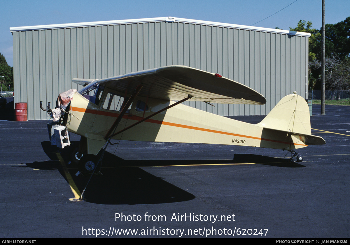 Aircraft Photo of N43210 | Taylorcraft BC12-D | AirHistory.net #620247