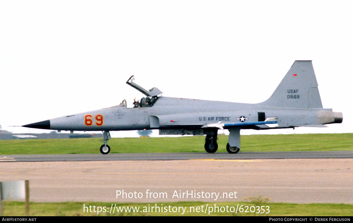 Aircraft Photo of 74-1569 / 01569 | Northrop F-5E Tiger II | USA - Air Force | AirHistory.net #620353