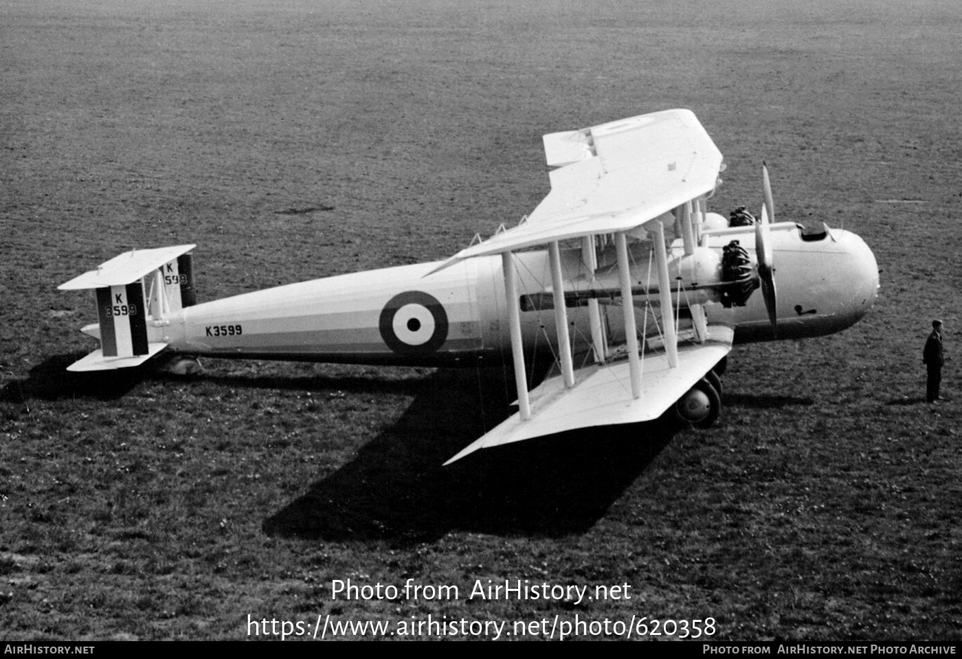 Aircraft Photo of K3599 | Vickers 264 Valentia Mk1 | UK - Air Force | AirHistory.net #620358