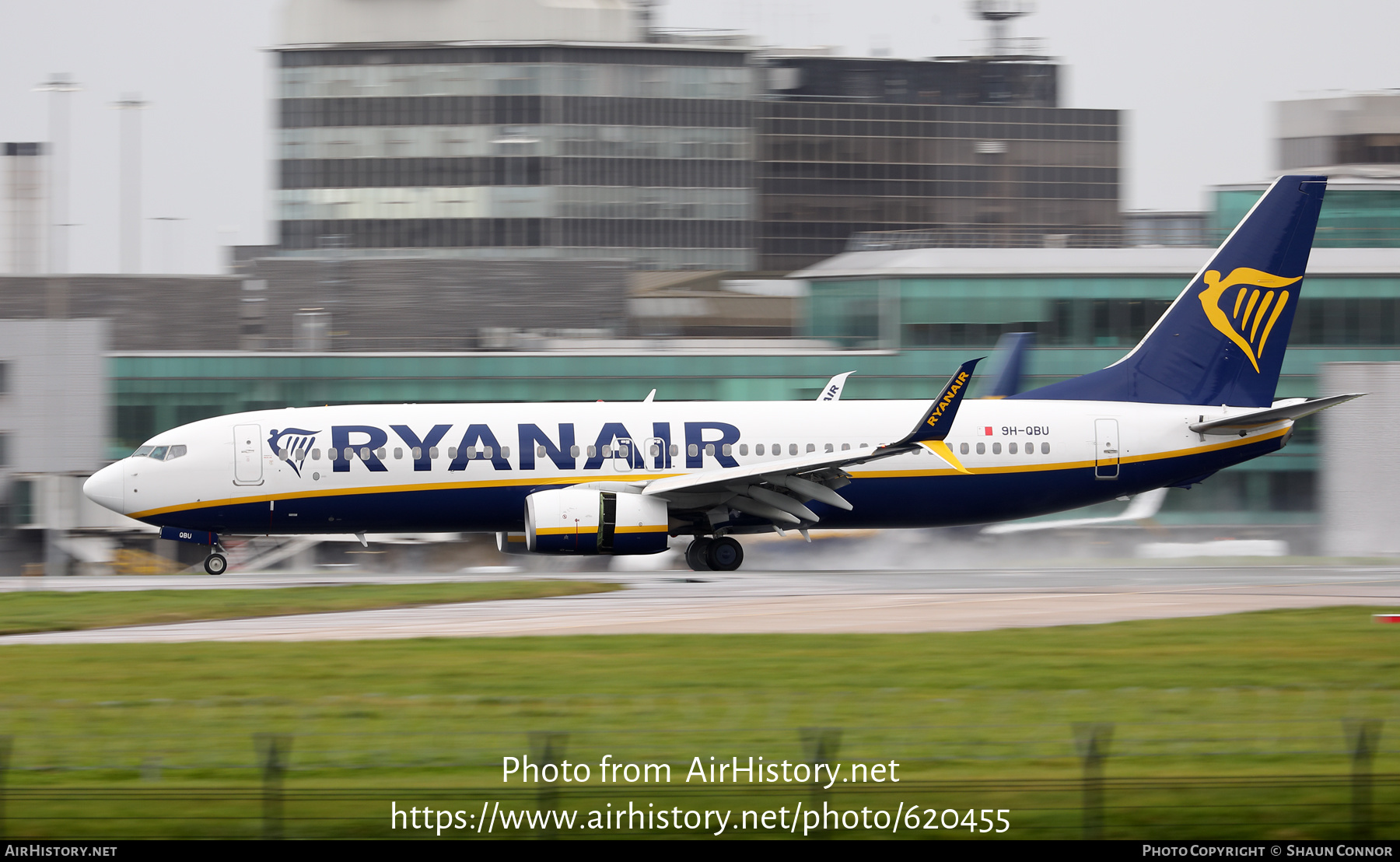 Aircraft Photo of 9H-QBU | Boeing 737-8AS | Ryanair | AirHistory.net #620455