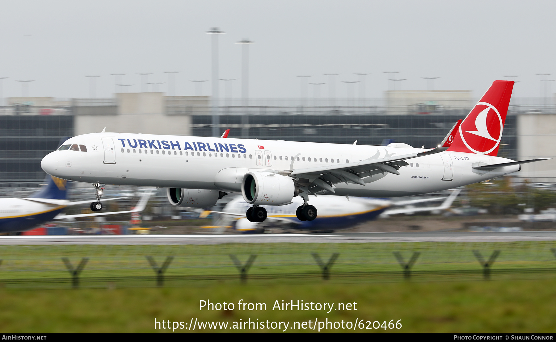 Aircraft Photo of TC-LTR | Airbus A321-271NX | Turkish Airlines | AirHistory.net #620466