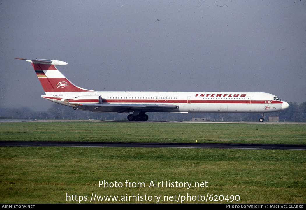 Aircraft Photo of DDR-SEH | Ilyushin Il-62 | Interflug | AirHistory.net #620490