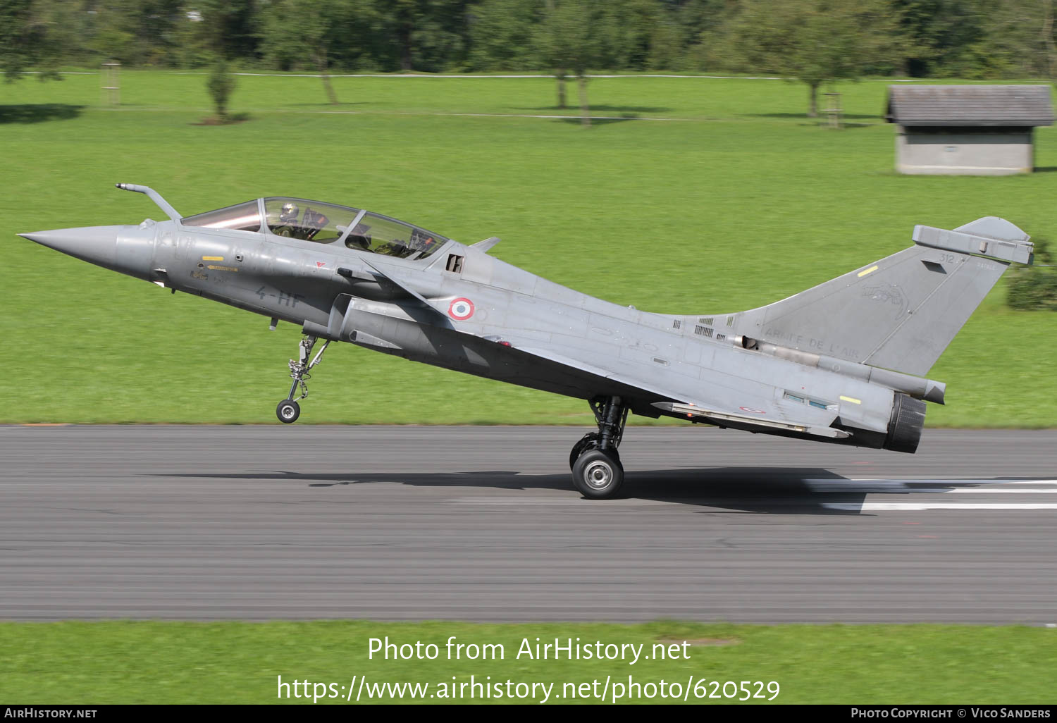 Aircraft Photo of 312 | Dassault Rafale B | France - Air Force | AirHistory.net #620529