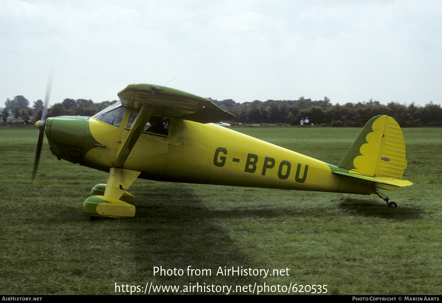 Aircraft Photo of G-BPOU | Luscombe 8A Silvaire | AirHistory.net #620535