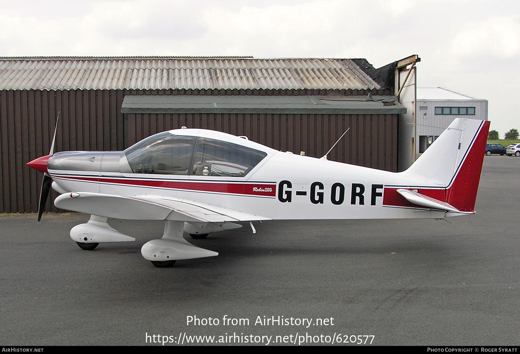 Aircraft Photo of G-GORF | Robin HR-200-120B | AirHistory.net #620577