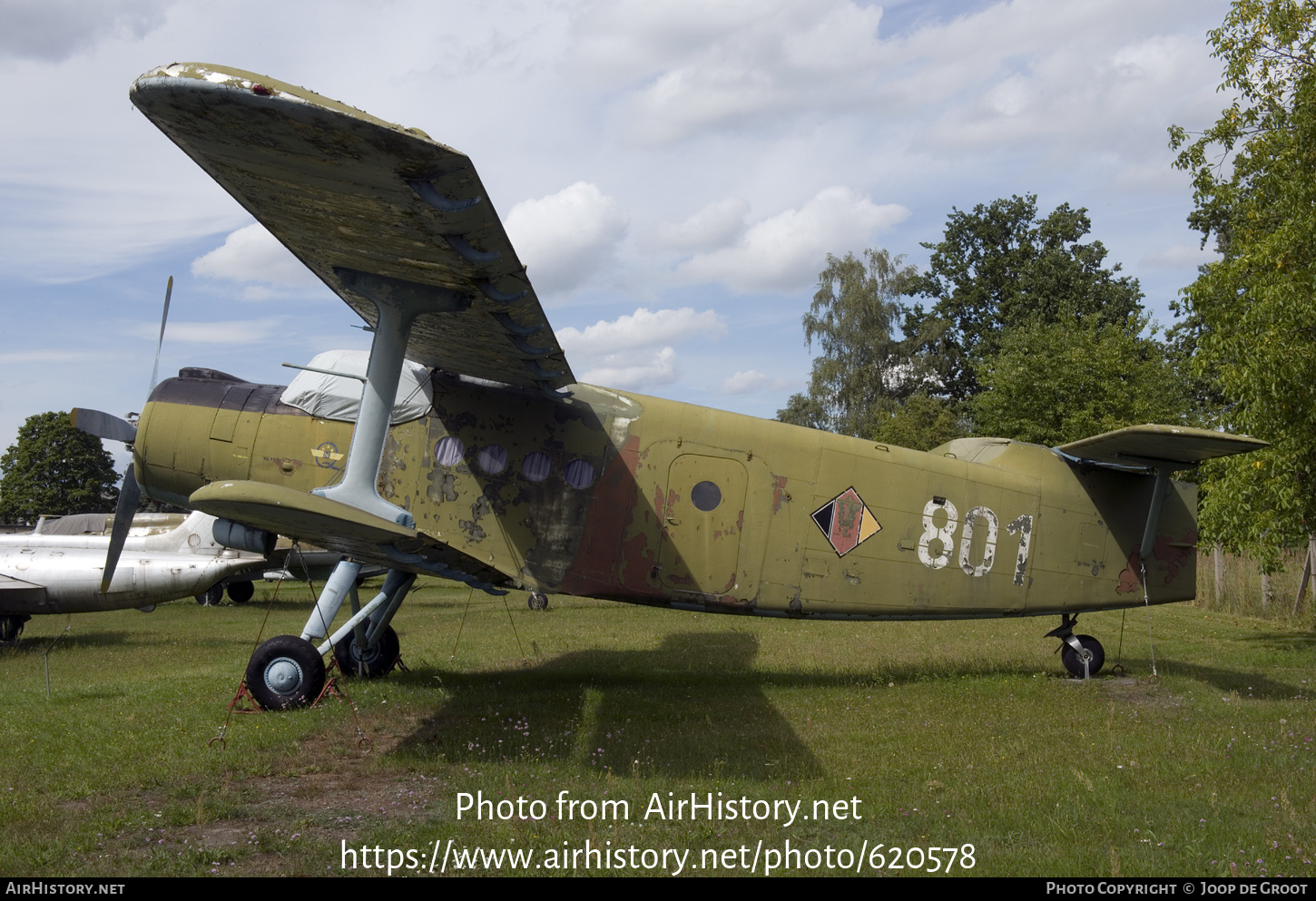 Aircraft Photo of 801 | Antonov An-2T | East Germany - Air Force | AirHistory.net #620578