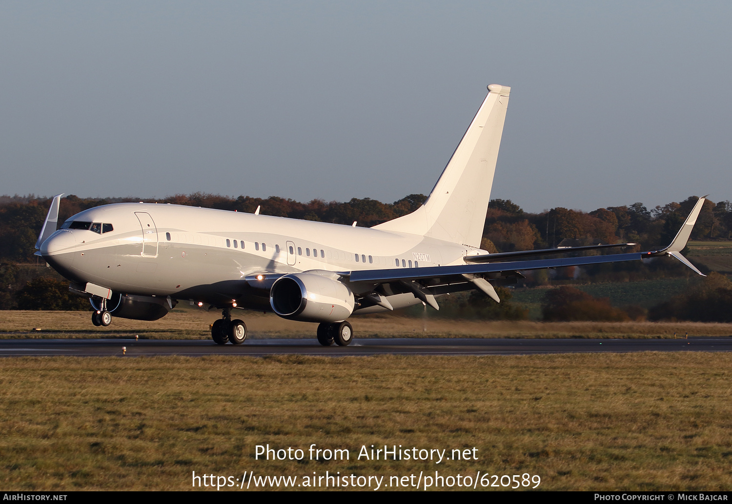 Aircraft Photo of N20TM | Boeing 737-7JY BBJ | AirHistory.net #620589