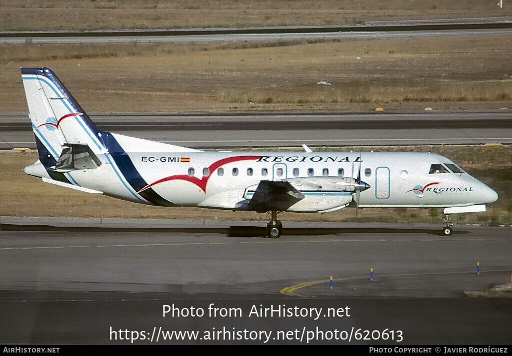 Aircraft Photo of EC-GMI | Saab 340B | Régional Airlines | AirHistory.net #620613