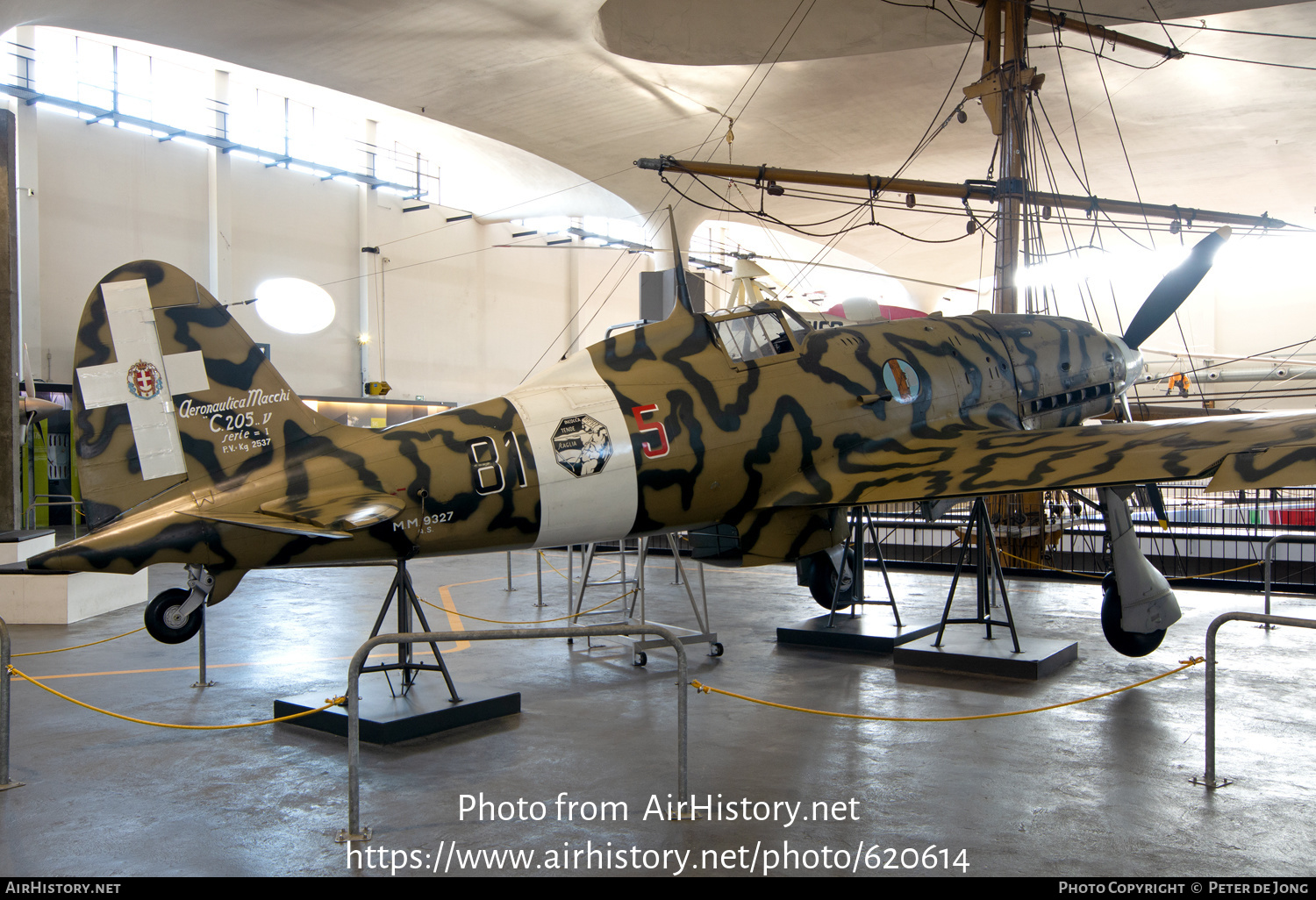 Aircraft Photo of MM9327 | Macchi MC.205V Veltro | Italy - Air Force | AirHistory.net #620614