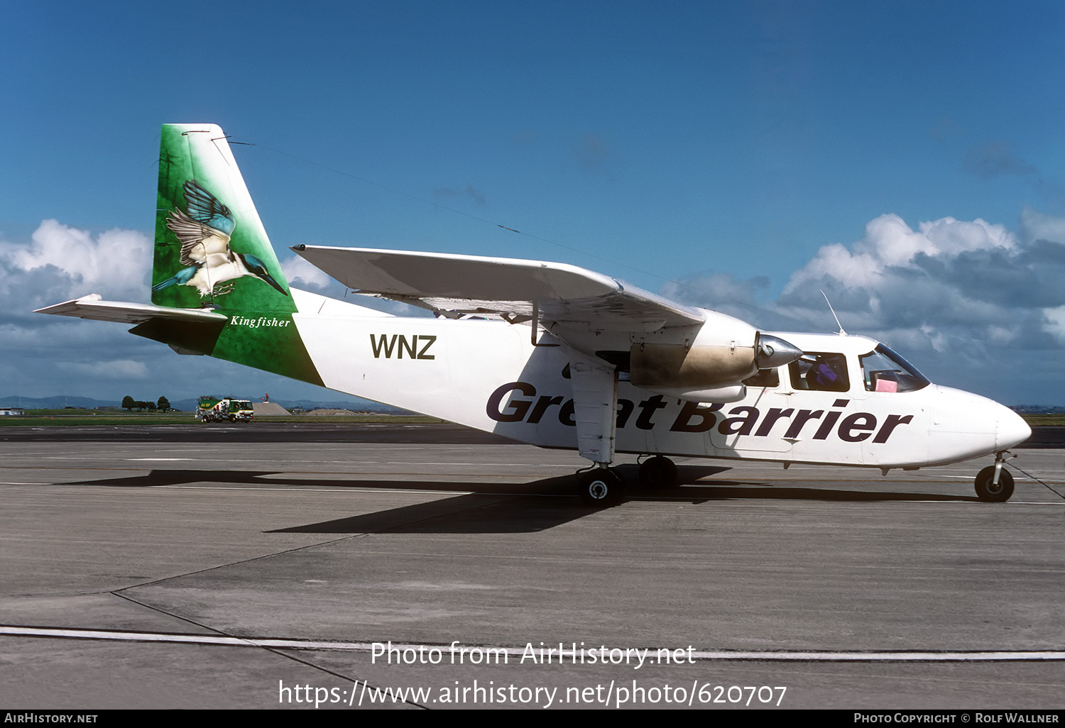 Aircraft Photo of ZK-WNZ / WNZ | Britten-Norman BN-2A-27 Islander | Great Barrier Airlines - GBA | AirHistory.net #620707