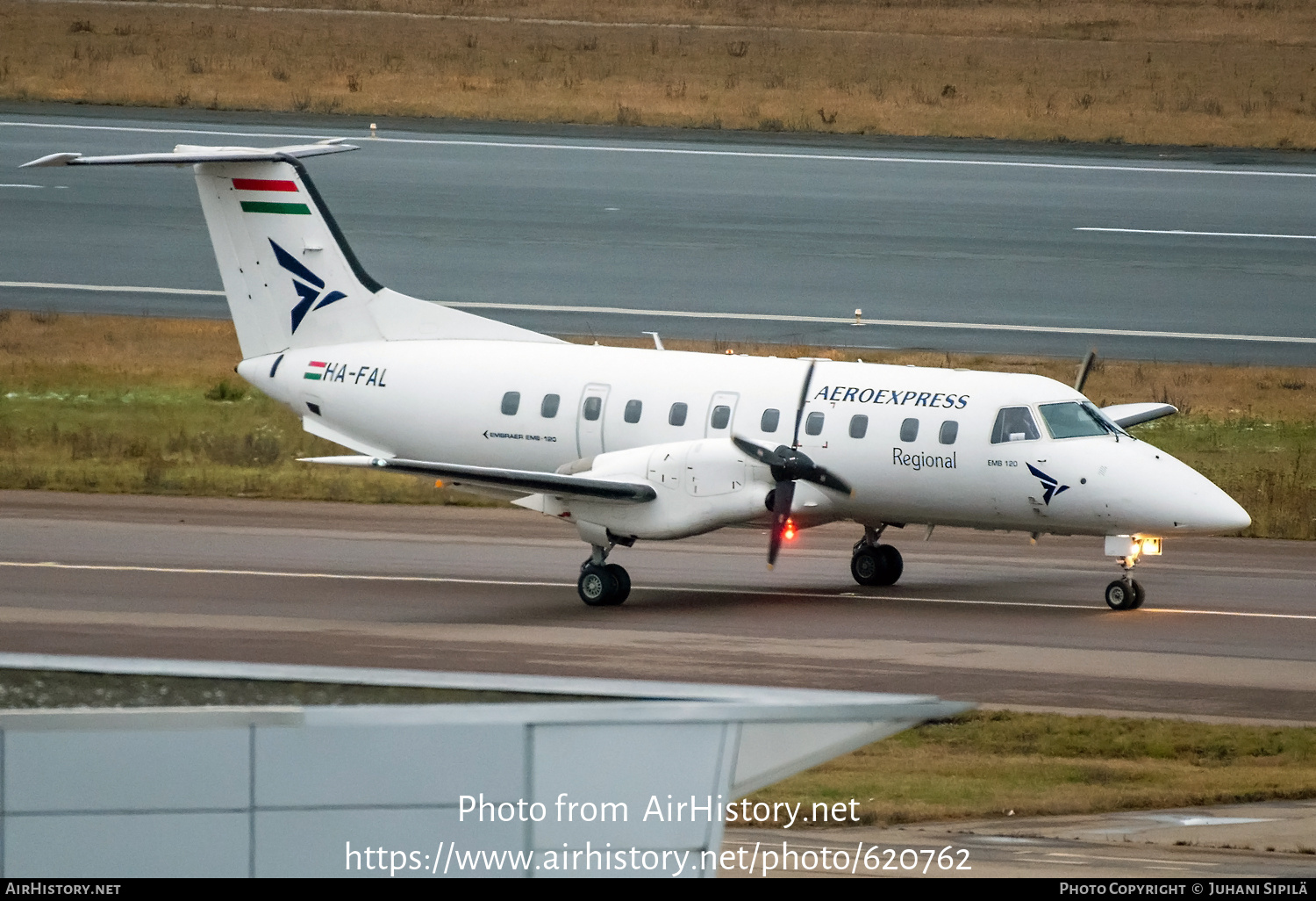 Aircraft Photo of HA-FAL | Embraer EMB-120ER Brasilia | Aeroexpress Regional | AirHistory.net #620762