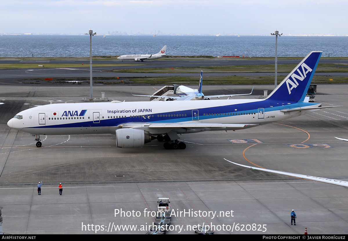 Aircraft Photo of JA714A | Boeing 777-281 | All Nippon Airways - ANA | AirHistory.net #620825