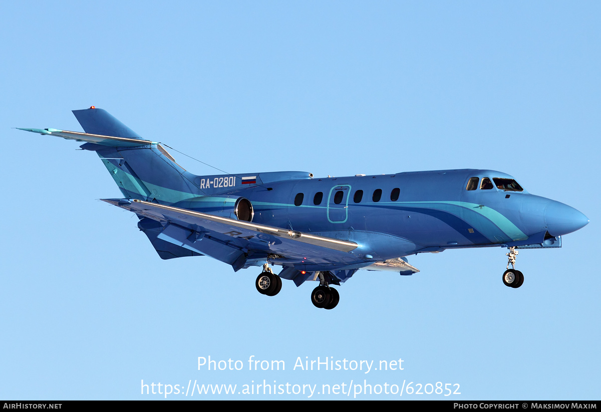 Aircraft Photo of RA-02801 | British Aerospace HS-125-700B | S-Air | AirHistory.net #620852