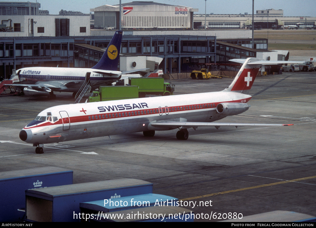 Aircraft Photo of HB-ISM | McDonnell Douglas DC-9-51 | Swissair | AirHistory.net #620880