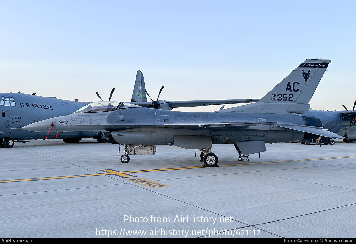 Aircraft Photo of 86-0352 / AF86-352 | General Dynamics F-16C Fighting Falcon | USA - Air Force | AirHistory.net #621112