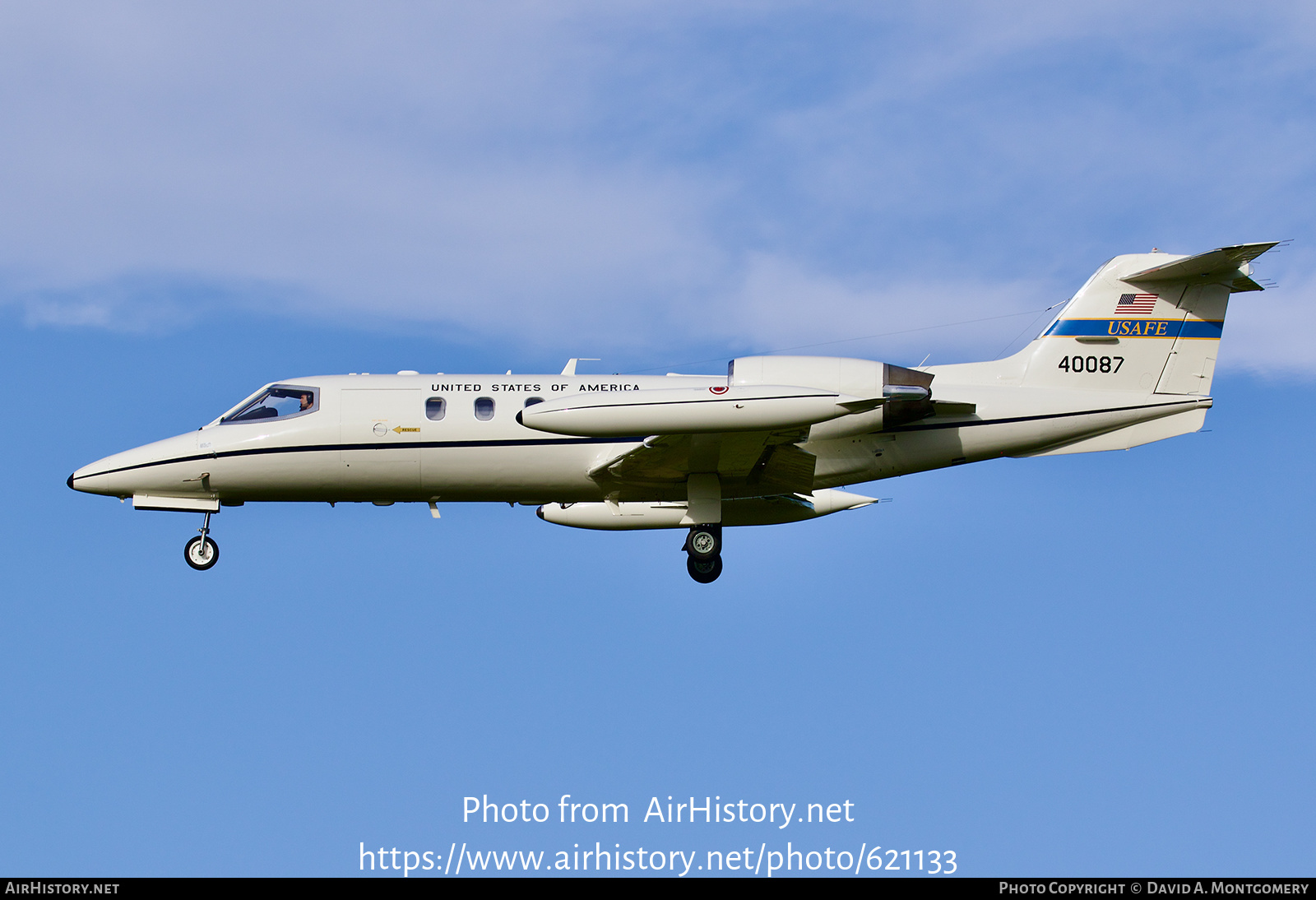 Aircraft Photo of 84-0087 / 40087 | Gates Learjet C-21A (35A) | USA - Air Force | AirHistory.net #621133