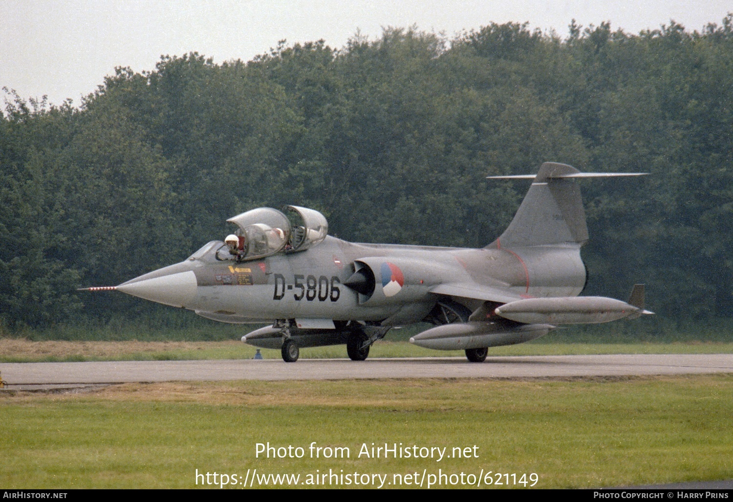 Aircraft Photo of D-5806 | Lockheed TF-104G Starfighter | Netherlands - Air Force | AirHistory.net #621149