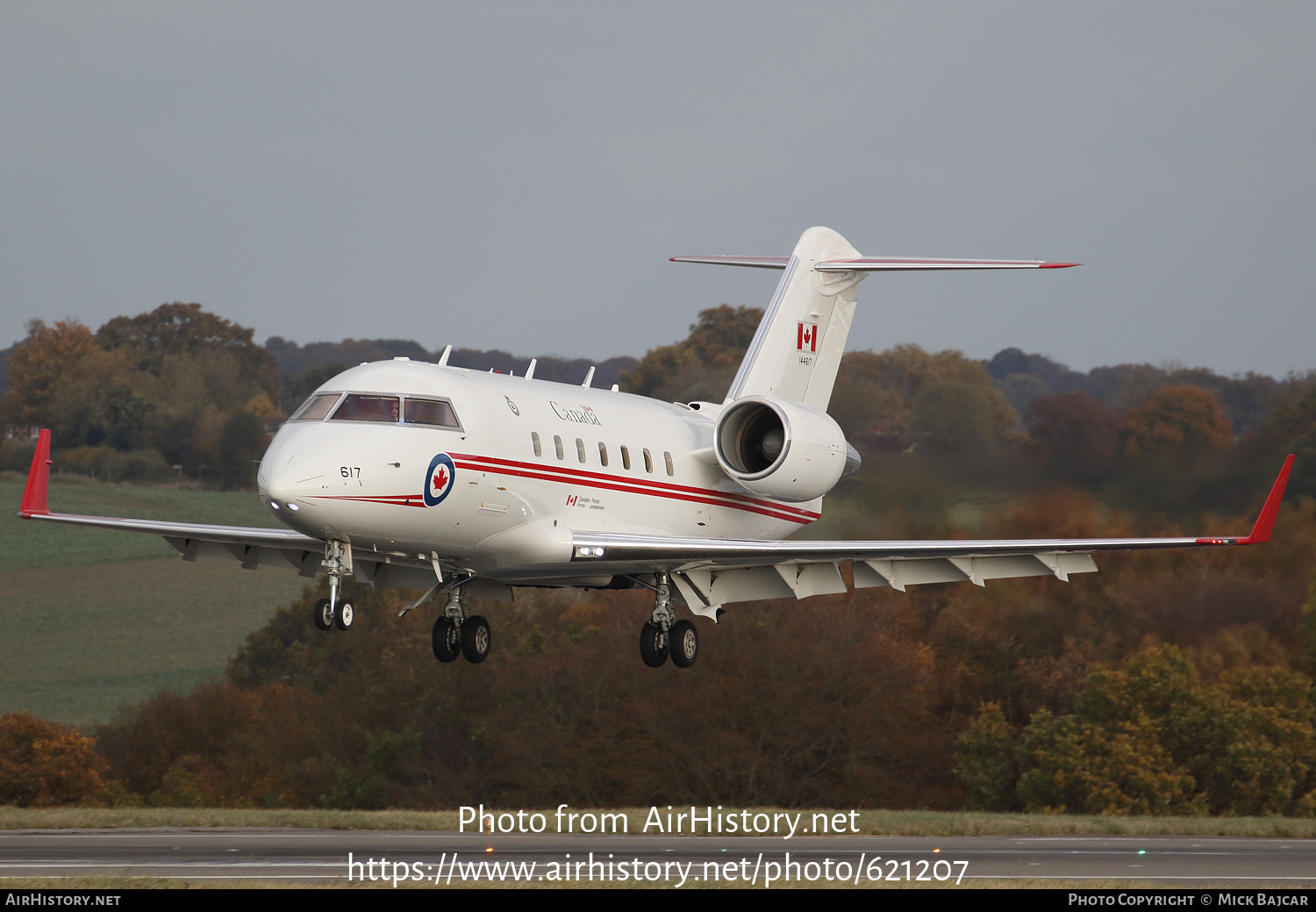 Aircraft Photo of 144617 | Bombardier CC-144C Challenger (604/CL-600-2B16) | Canada - Air Force | AirHistory.net #621207