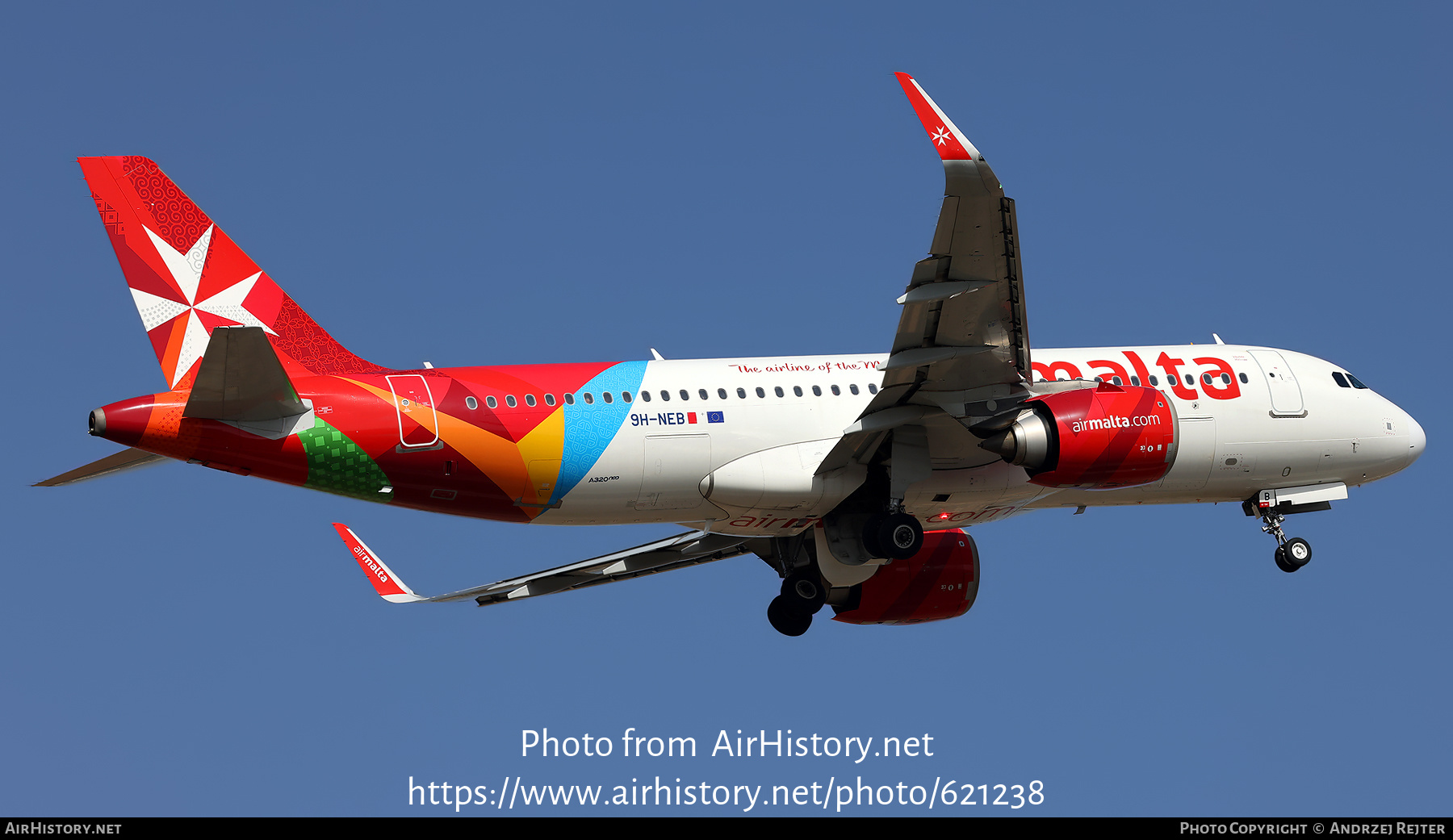 Aircraft Photo of 9H-NEB | Airbus A320-251N | Air Malta | AirHistory.net #621238