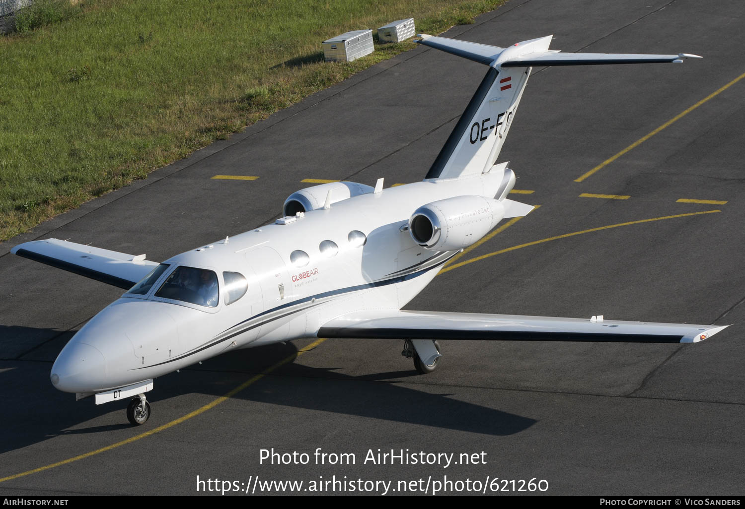 Aircraft Photo of OE-FDT | Cessna 510 Citation Mustang | GlobeAir | AirHistory.net #621260