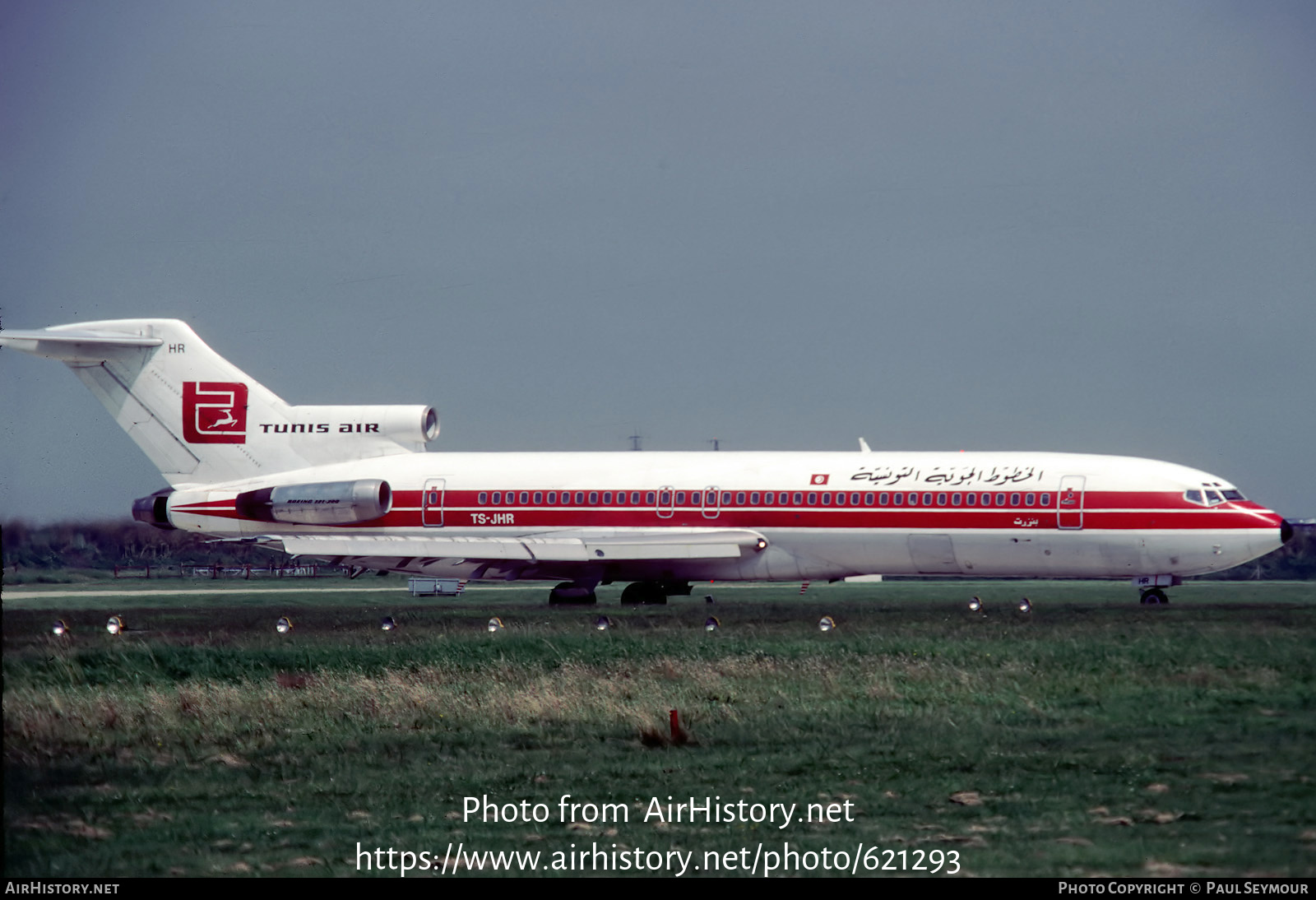 Aircraft Photo of TS-JHR | Boeing 727-2H3/Adv | Tunis Air | AirHistory.net #621293