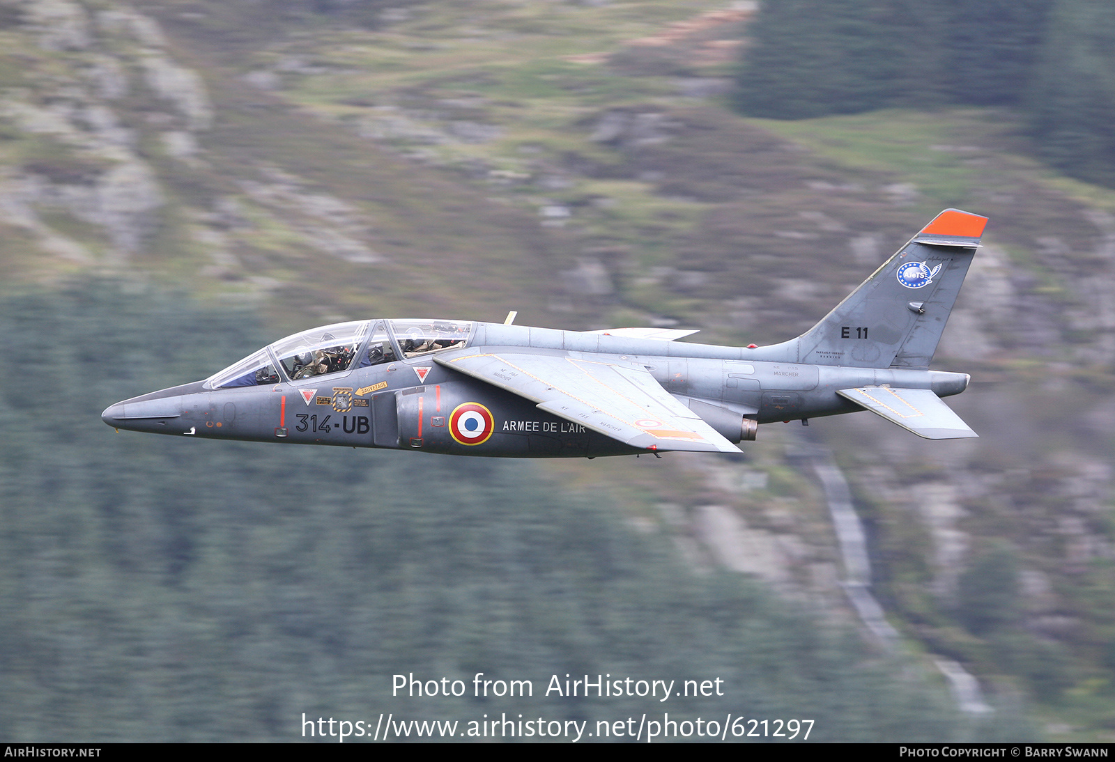 Aircraft Photo of E11 | Dassault-Dornier Alpha Jet E | France - Air Force | AirHistory.net #621297