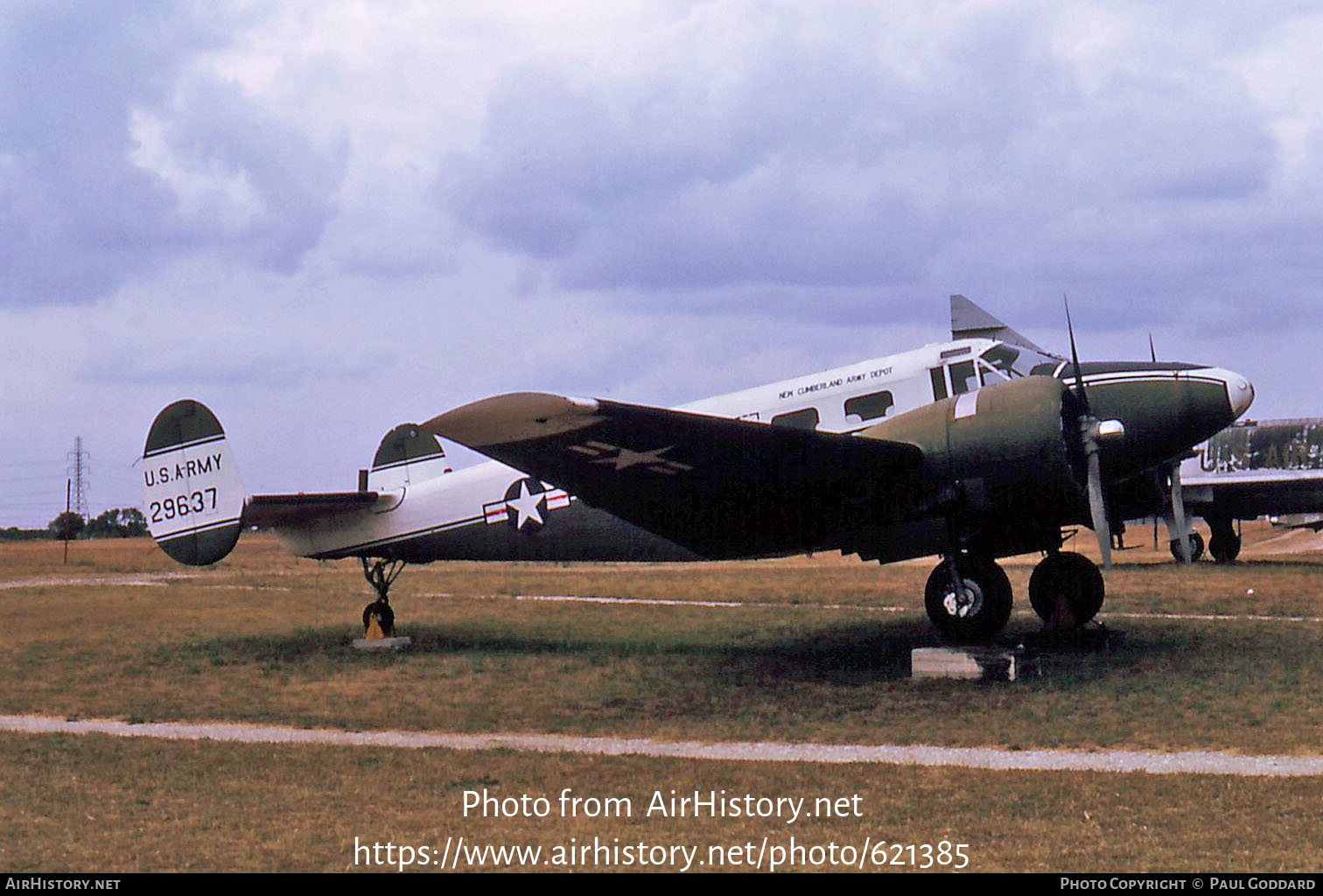 Aircraft Photo of 29637 | Beech UC-45J Expeditor | USA - Army | AirHistory.net #621385