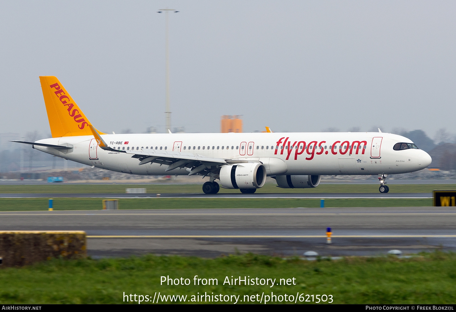 Aircraft Photo of TC-RBE | Airbus A321-251NX | Pegasus Airlines | AirHistory.net #621503