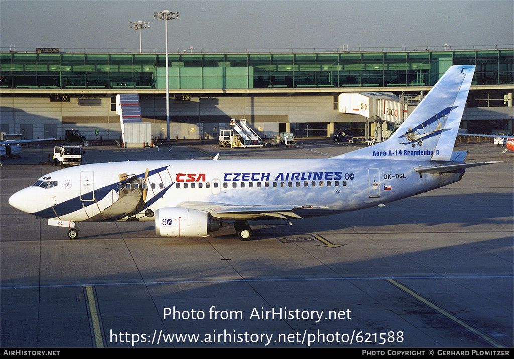 Aircraft Photo of OK-DGL | Boeing 737-55S | ČSA - Czech Airlines | AirHistory.net #621588