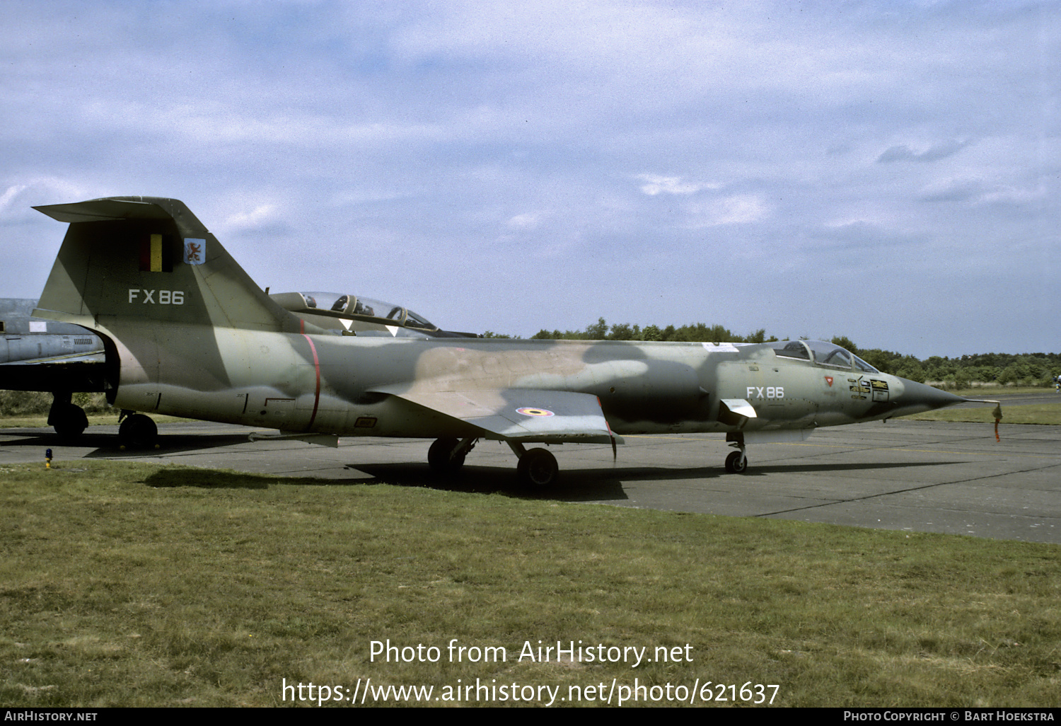 Aircraft Photo of FX86 | Lockheed F-104G Starfighter | Belgium - Air Force | AirHistory.net #621637