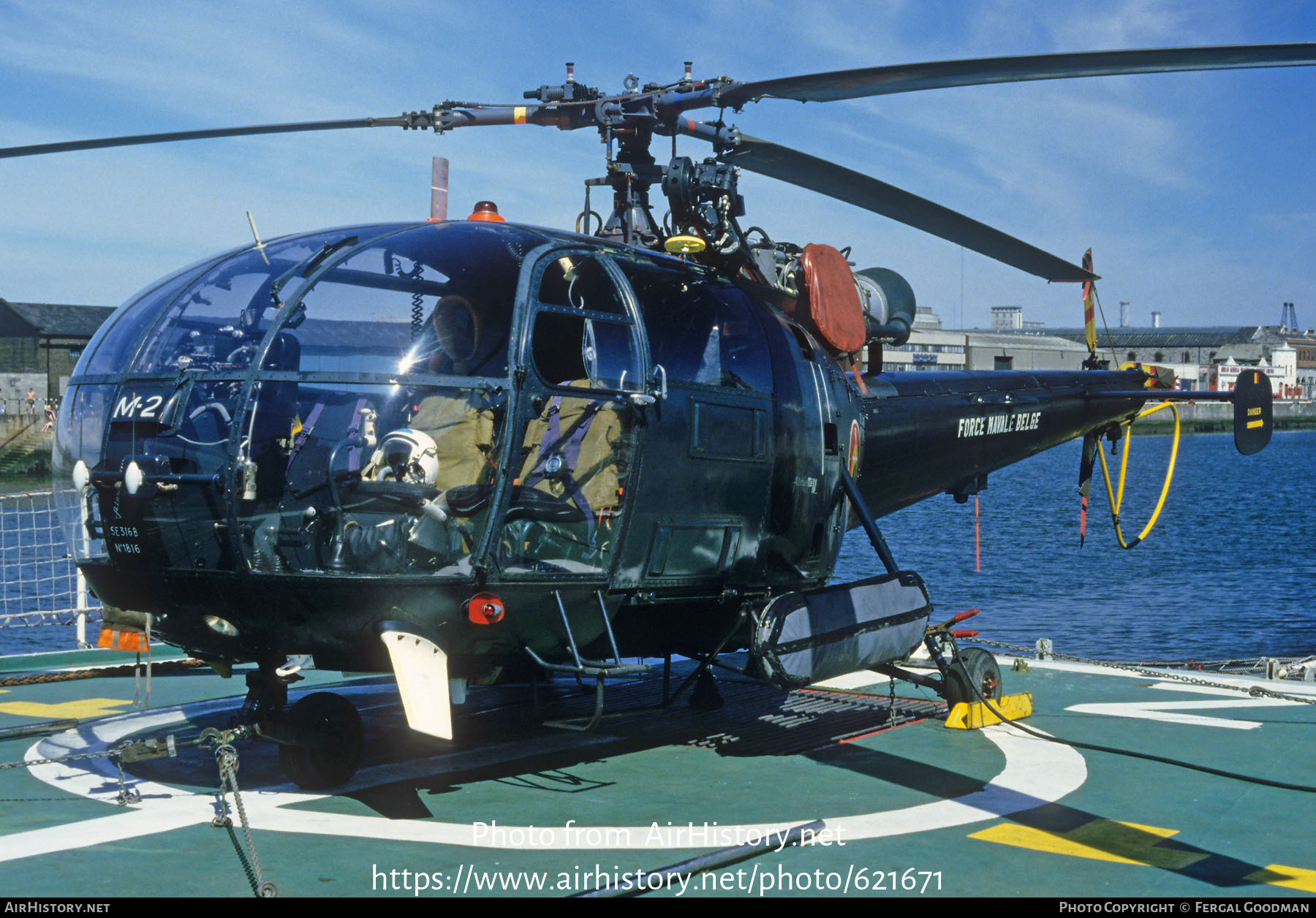 Aircraft Photo of M-2 | Aerospatiale SA-316B Alouette III | Belgium - Navy | AirHistory.net #621671