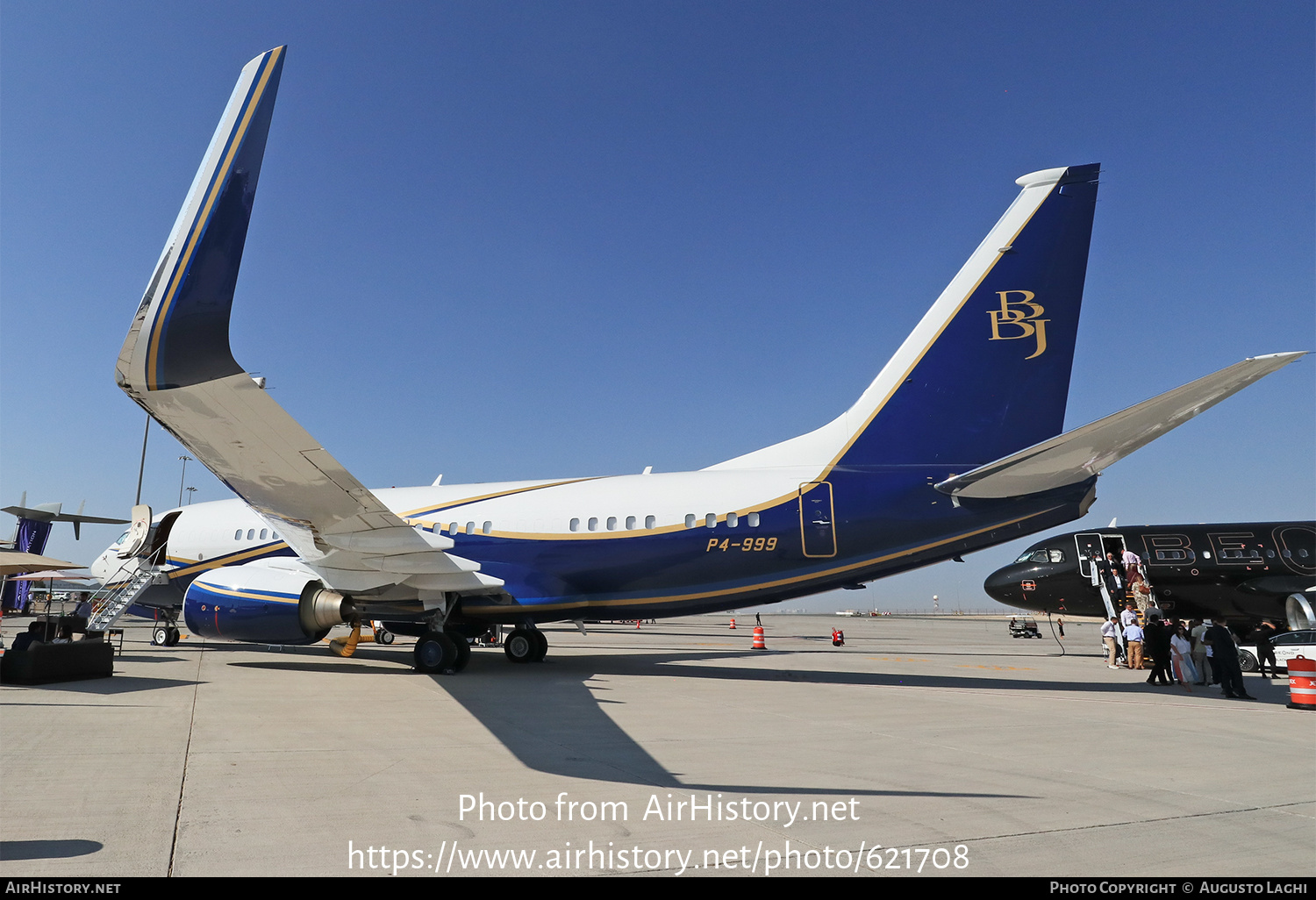 Aircraft Photo of P4-999 | Boeing 737-7BQ BBJ | AirHistory.net #621708