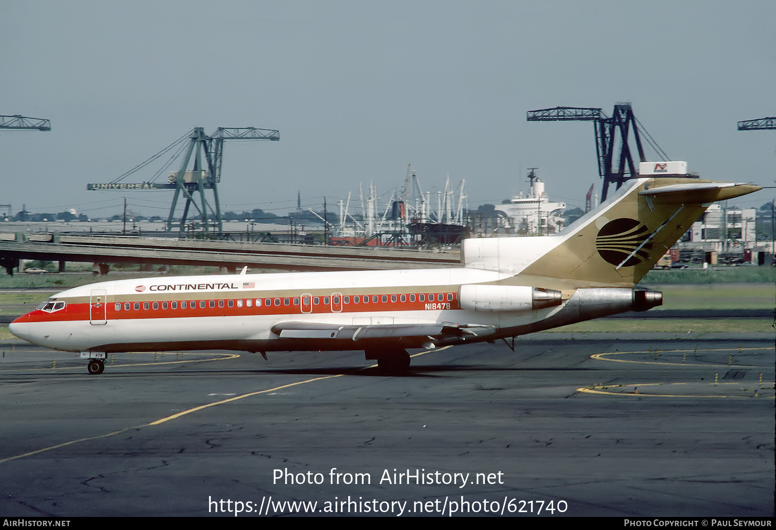 Aircraft Photo of N18478 | Boeing 727-30 | Continental Airlines | AirHistory.net #621740