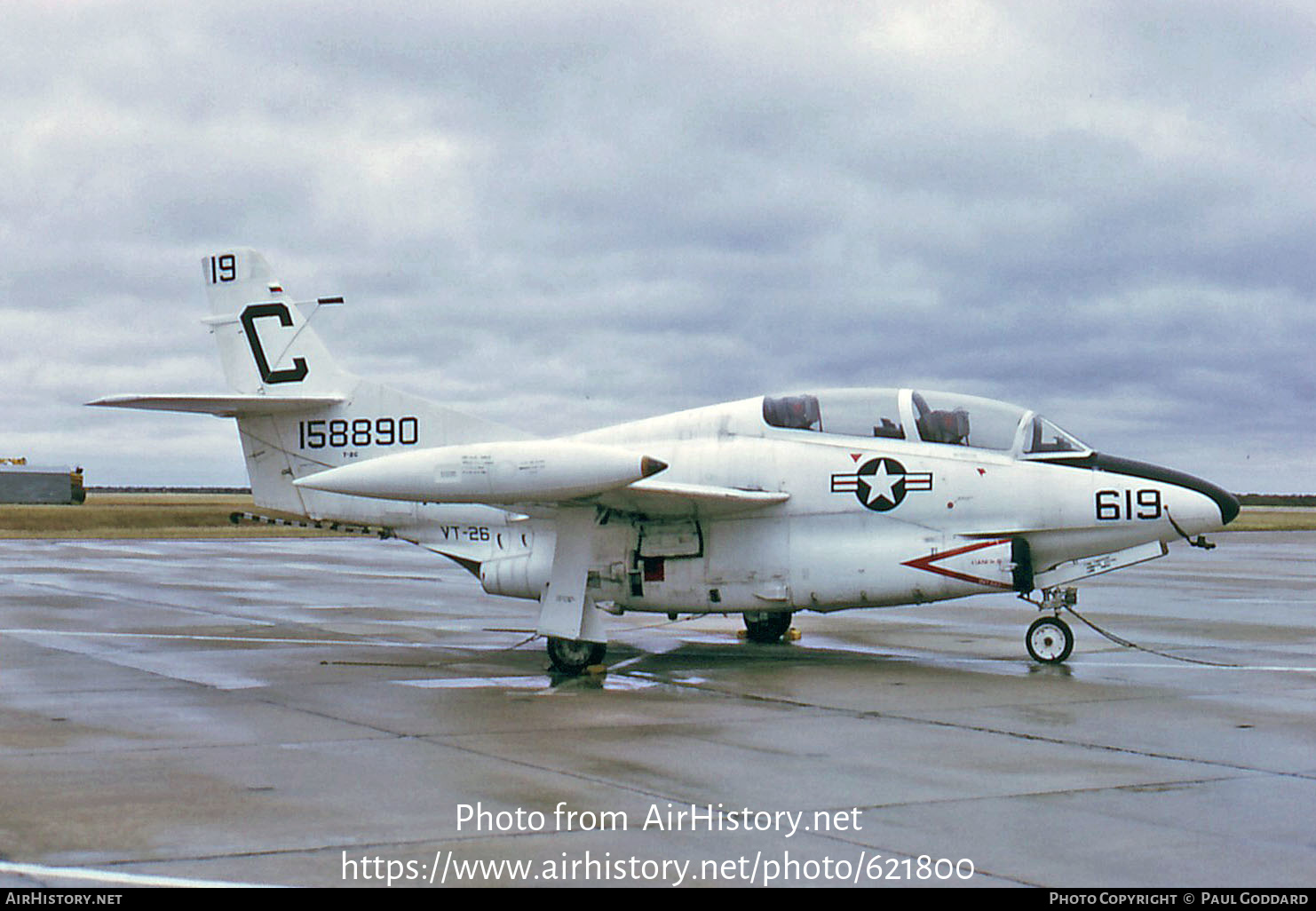 Aircraft Photo of 158890 | North American Rockwell T-2C Buckeye | USA - Navy | AirHistory.net #621800