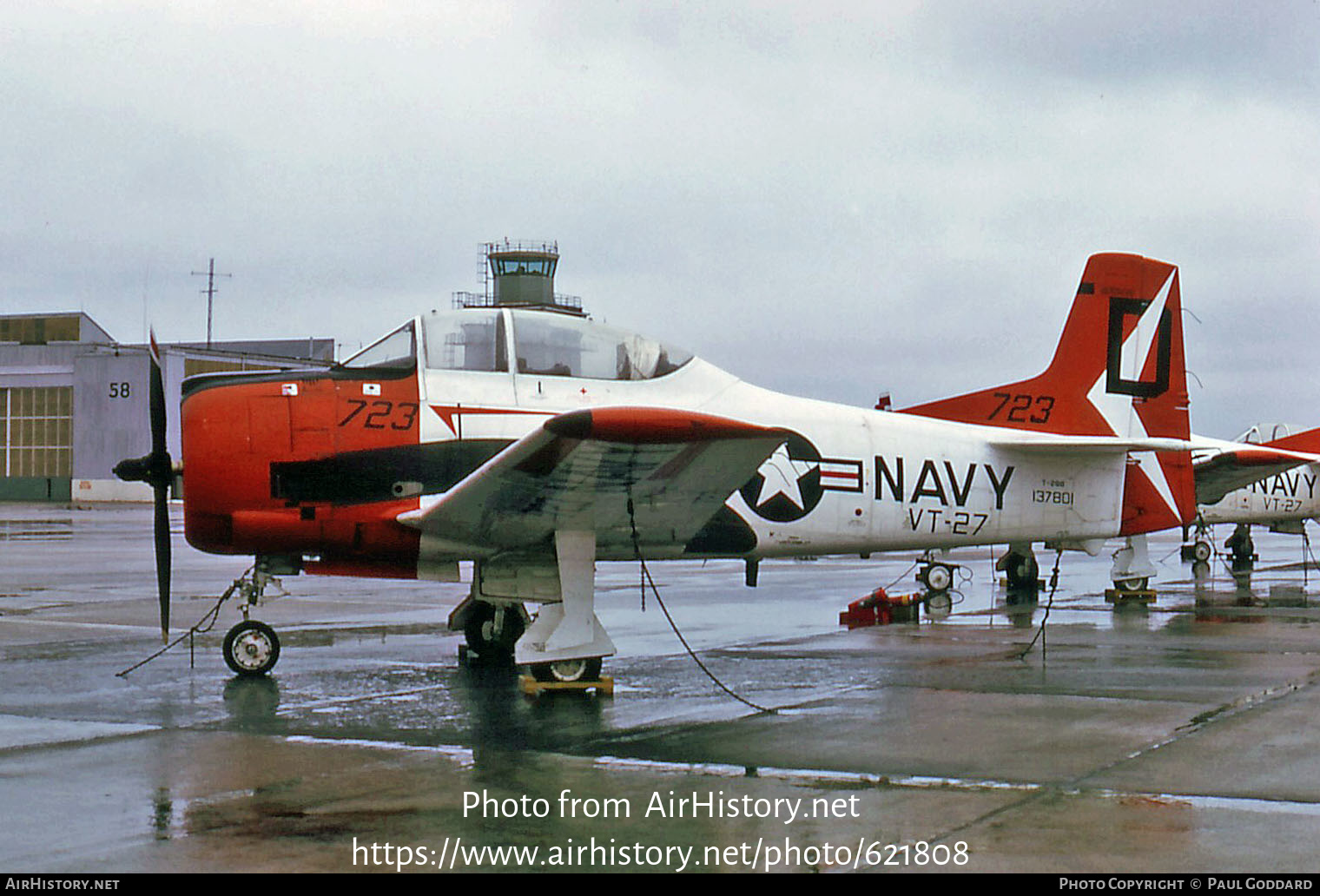 Aircraft Photo of 137801 | North American T-28B Trojan | USA - Navy | AirHistory.net #621808