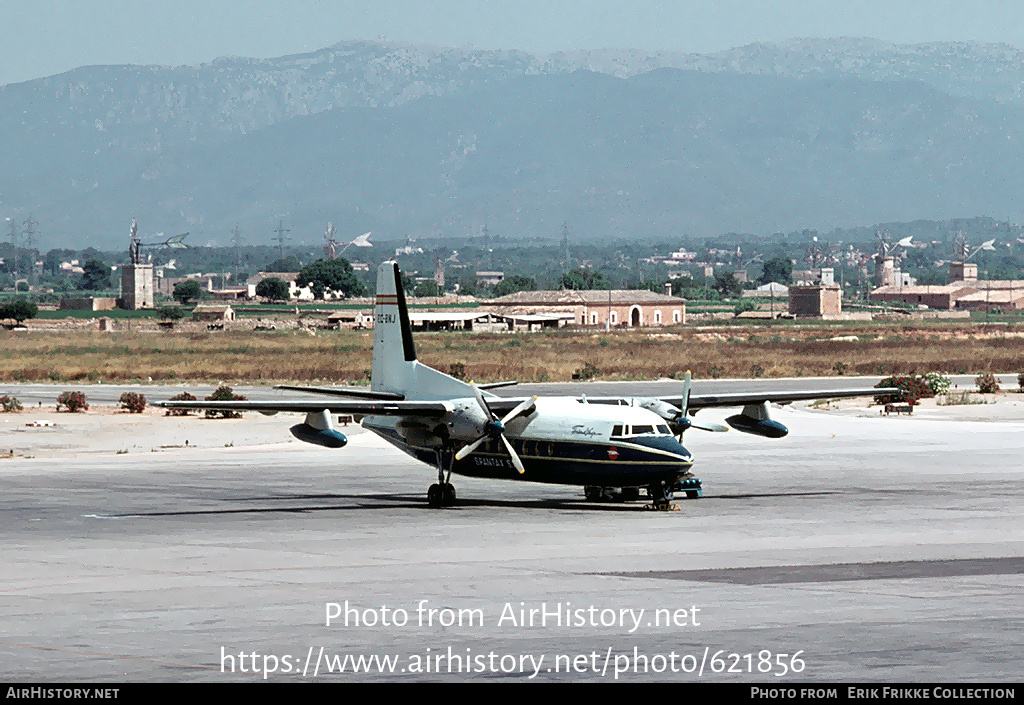 Aircraft Photo of EC-BNJ | Fokker F27-100 Friendship | Spantax | AirHistory.net #621856