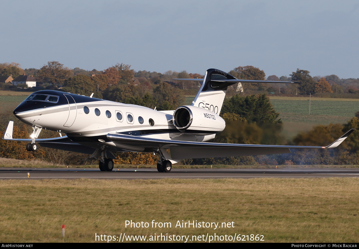 Aircraft Photo of N507GD | Gulfstream Aerospace G500 (G-VII) | AirHistory.net #621862