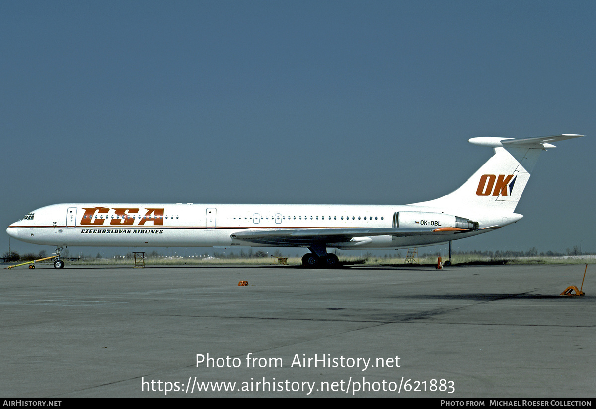 Aircraft Photo of OK-OBL | Ilyushin Il-62M | ČSA - Československé Aerolinie - Czechoslovak Airlines | AirHistory.net #621883