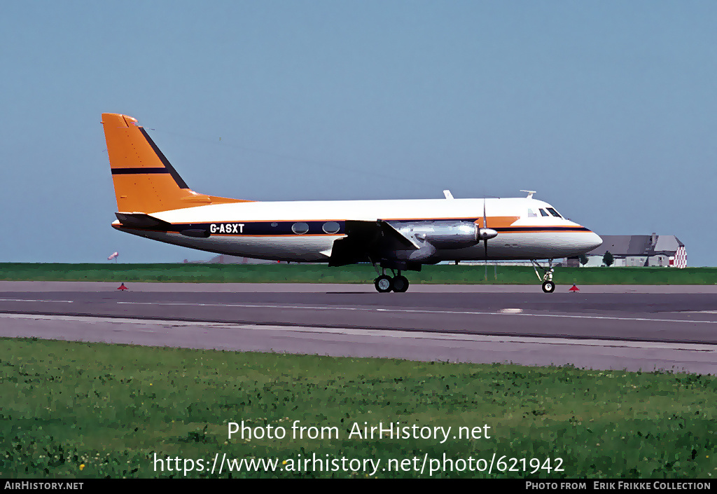 Aircraft Photo of G-ASXT | Grumman G-159 Gulfstream I | Fordair | AirHistory.net #621942