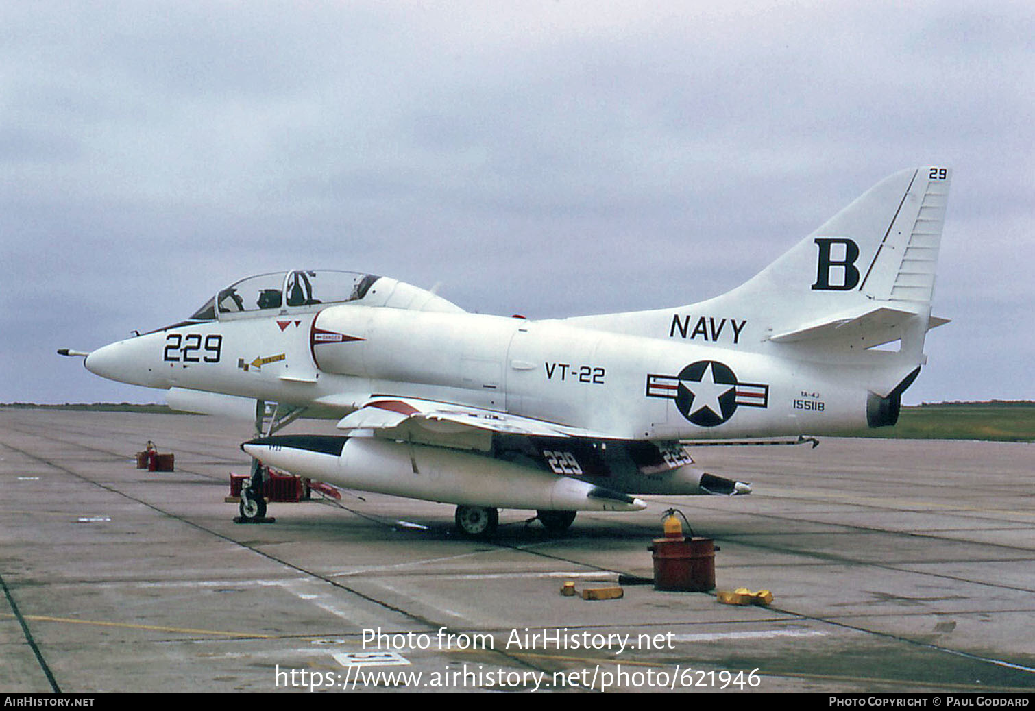 Aircraft Photo of 155118 | McDonnell Douglas TA-4J Skyhawk | USA - Navy | AirHistory.net #621946