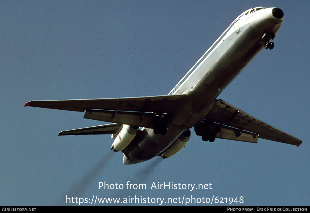 Aircraft Photo of LN-RLJ | McDonnell Douglas DC-9-41 | Scandinavian Airlines - SAS | AirHistory.net #621948