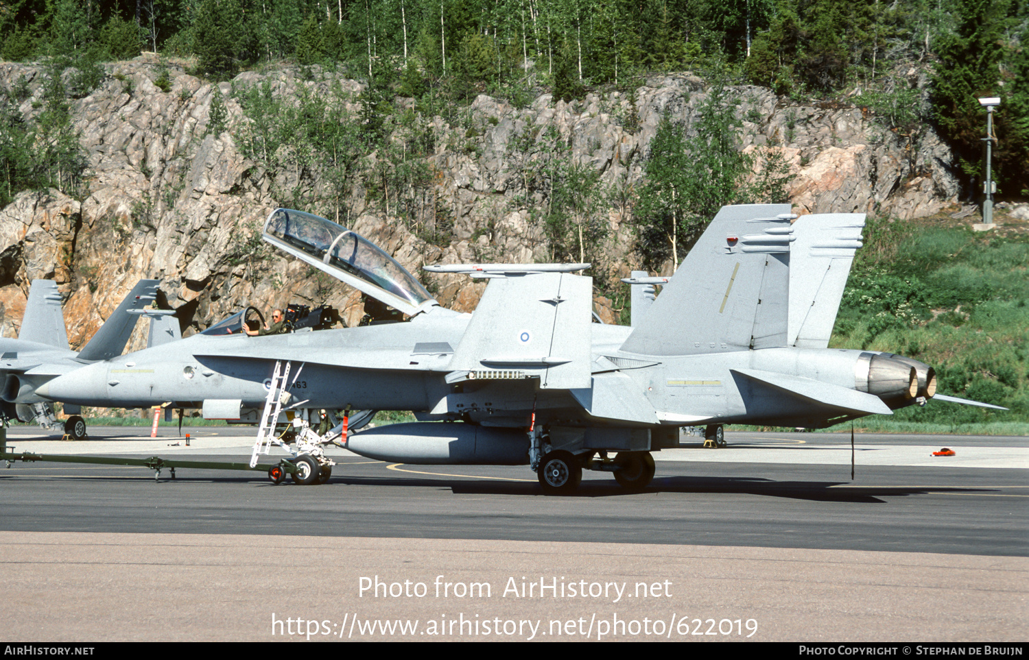 Aircraft Photo of HN-463 | McDonnell Douglas F/A-18D Hornet | Finland - Air Force | AirHistory.net #622019