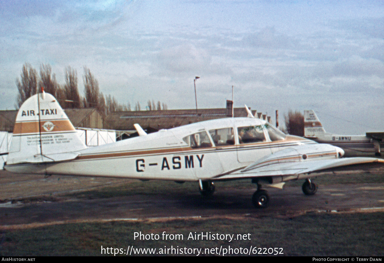 Aircraft Photo of G-ASMY | Piper PA-23-160 Apache | Thurston Aviation | AirHistory.net #622052