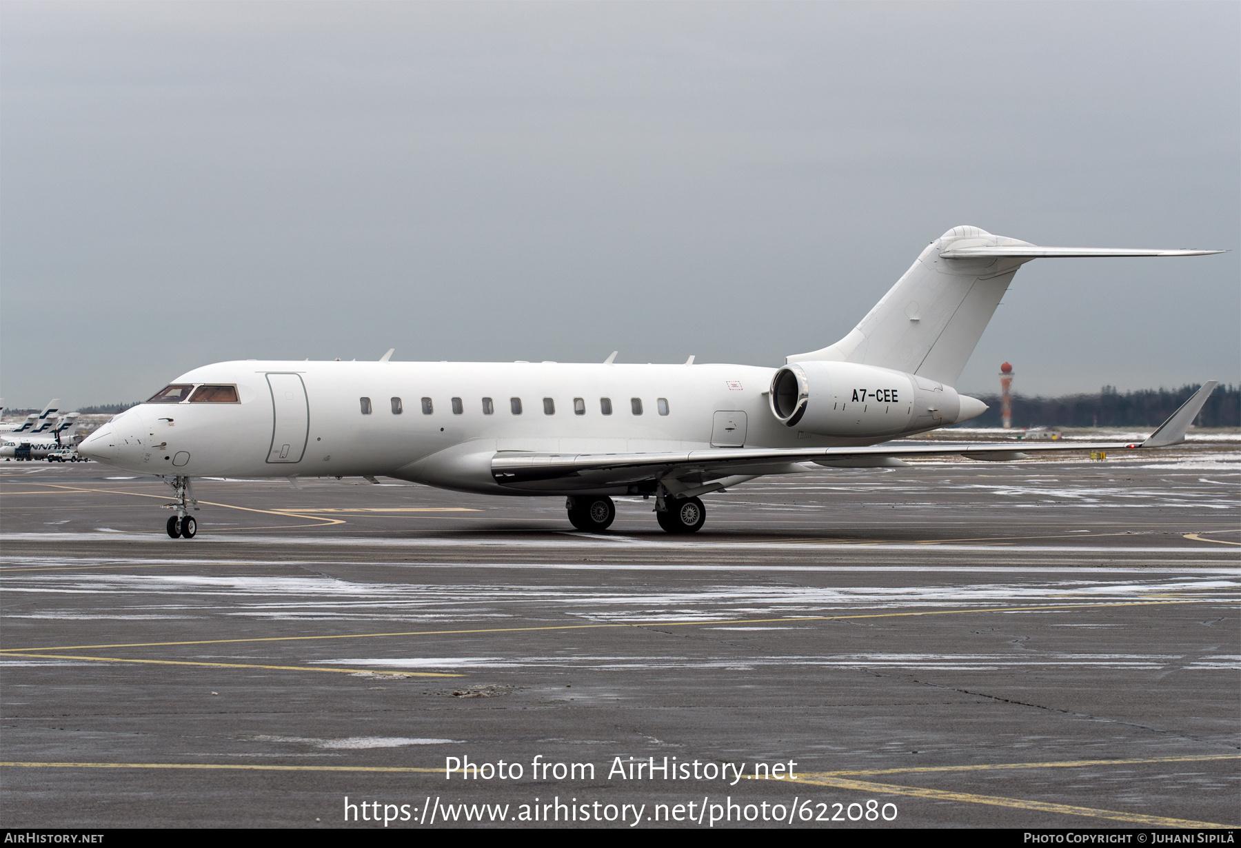 Aircraft Photo of A7-CEE | Bombardier Global 5000 (BD-700-1A11) | AirHistory.net #622080