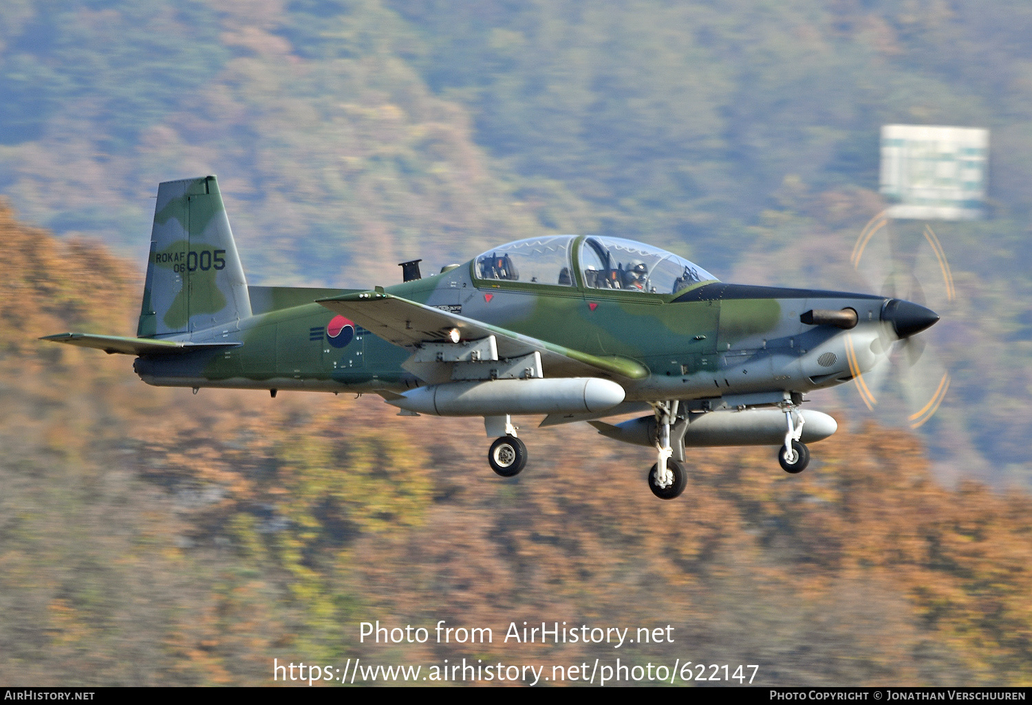 Aircraft Photo of 06-005 | Korea Aerospace KA-1 Woong-Bee | South Korea - Air Force | AirHistory.net #622147