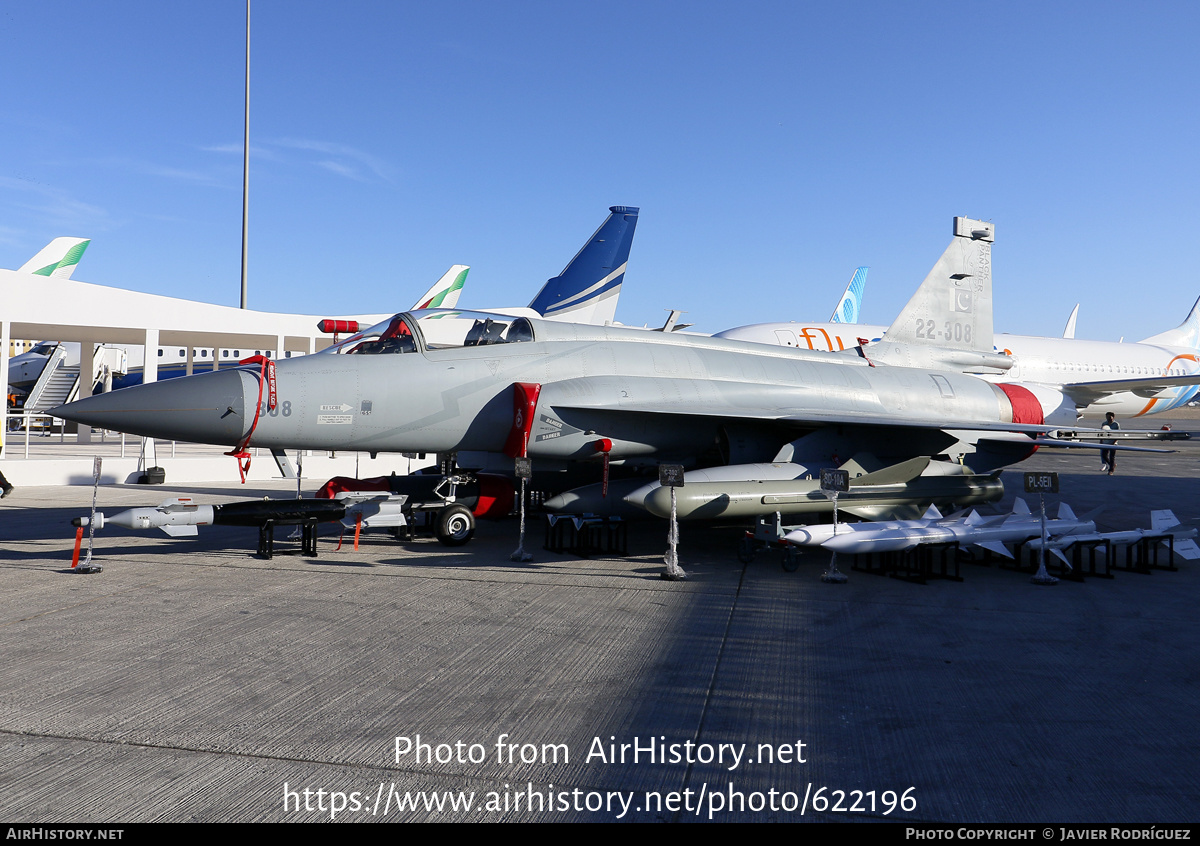 Aircraft Photo of 22-308 | Chengdu-Pakistan JF-17C Thunder | Pakistan - Air Force | AirHistory.net #622196