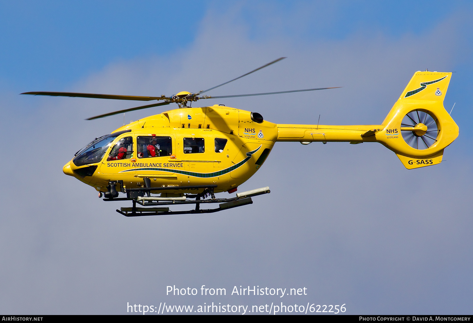 Aircraft Photo of G-SASS | Airbus Helicopters EC-145 (BK-117 D-2) | Scottish Ambulance Service | AirHistory.net #622256