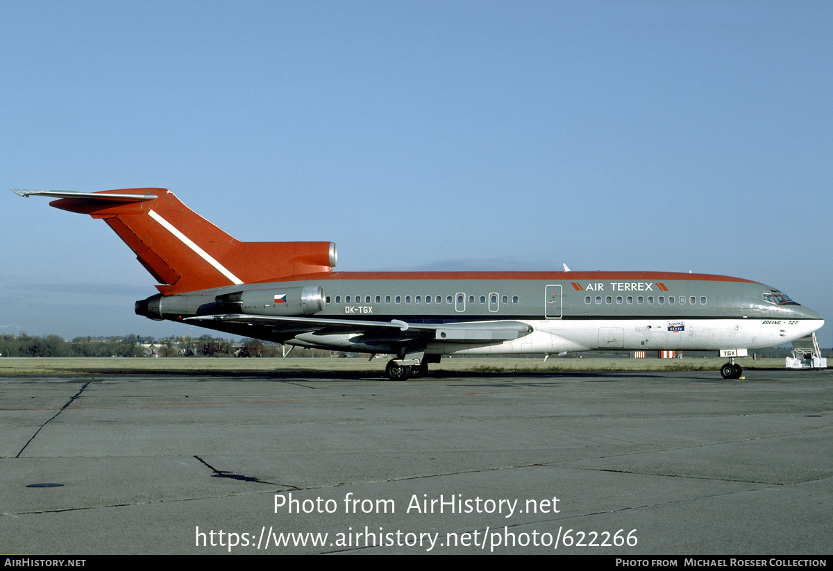 Aircraft Photo of OK-TGX | Boeing 727-51 | Air Terrex | AirHistory.net #622266